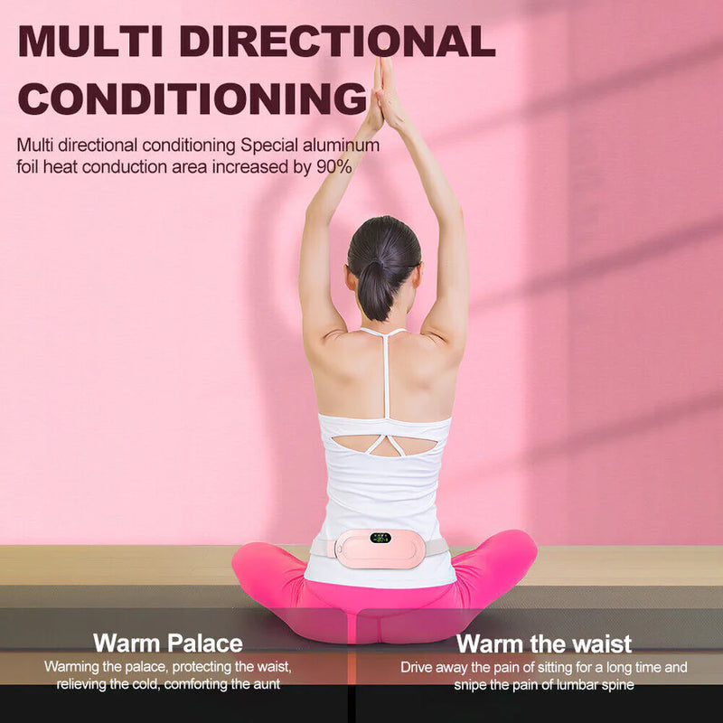 Period Cramp Relief Heating Massage Pad