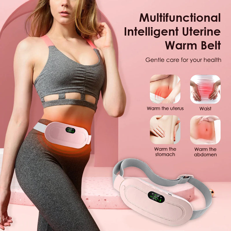 Period Cramp Relief Heating Massage Pad