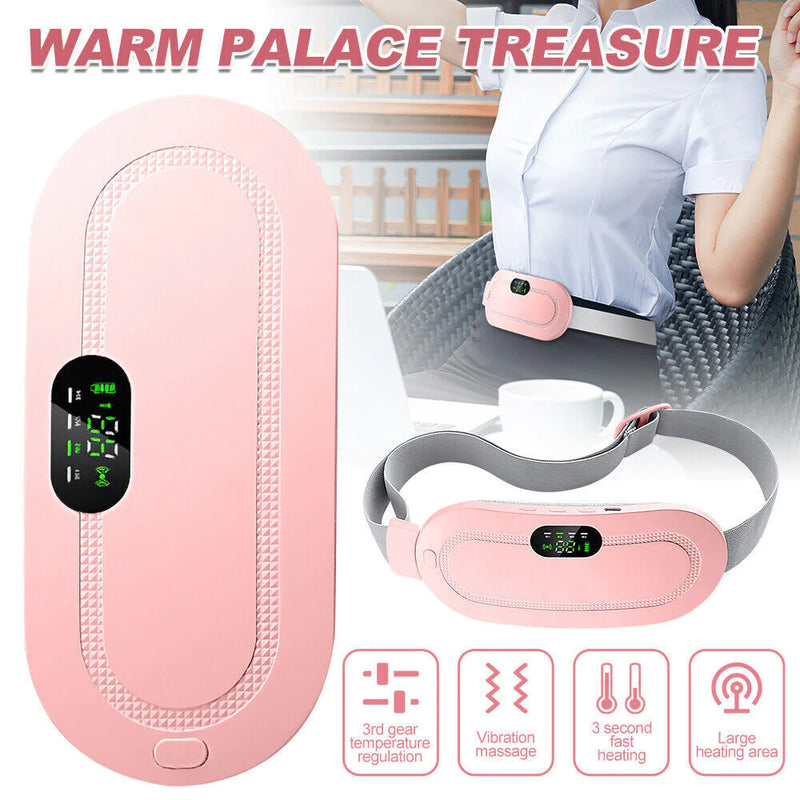 Period Cramp Relief Heating Massage Pad