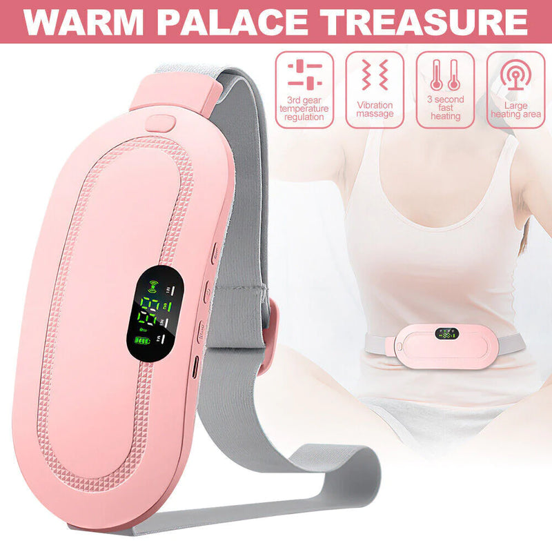 Period Cramp Relief Heating Massage Pad